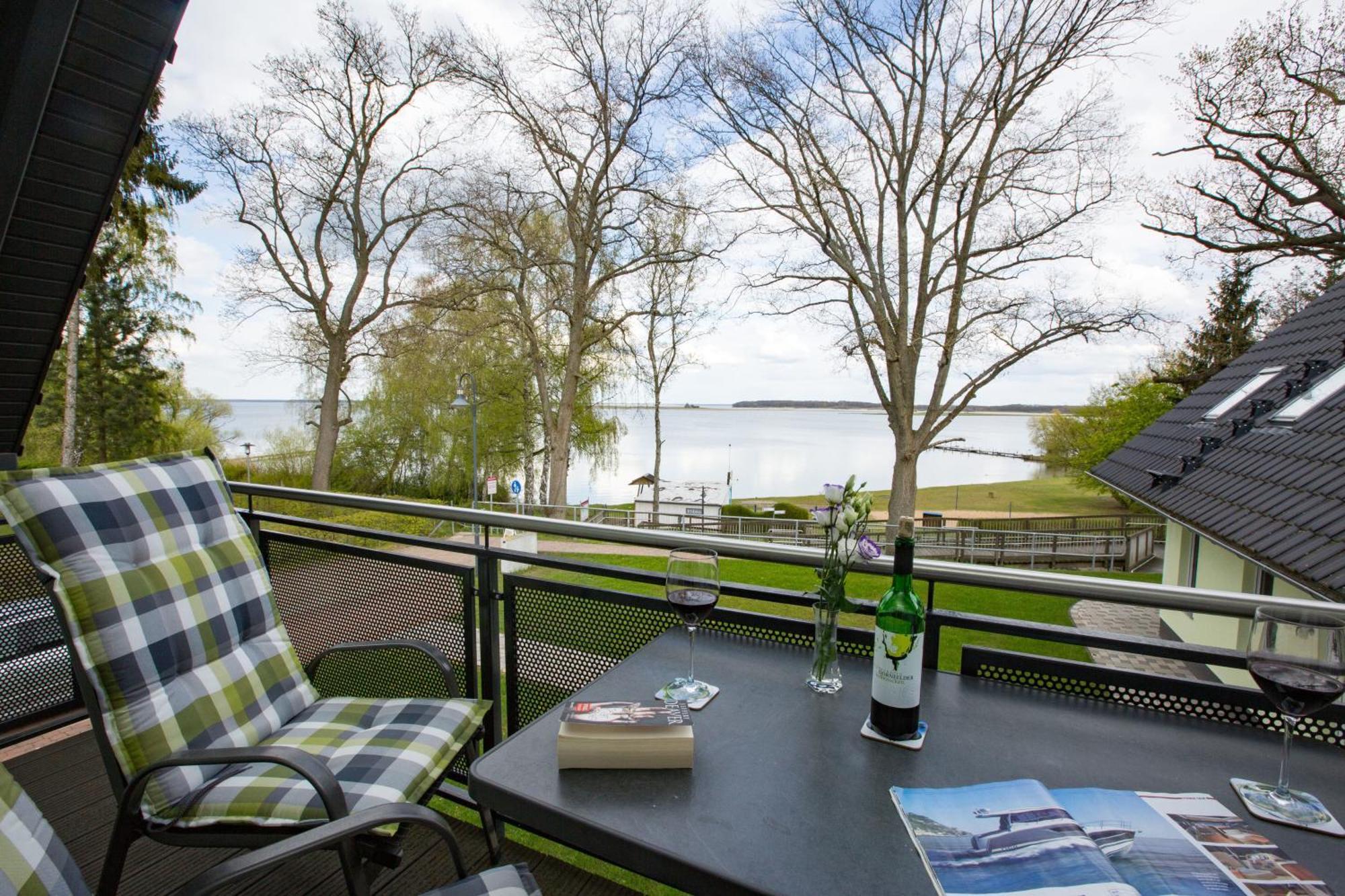 Ferienwohnung Mauersegler Im Mueritz Seepark Röbel Exterior foto
